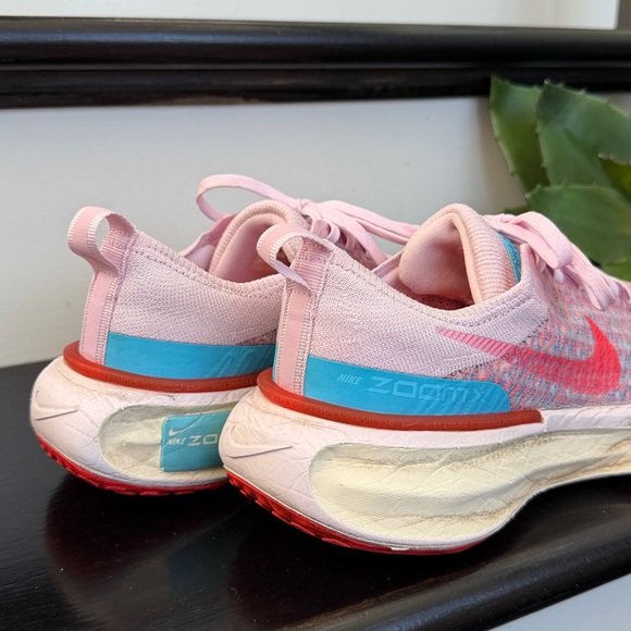 Nike ZoomX Invincible Run Flyknit women’s running sneakers Pink Foam Rise size 7 - Picture 8 of 10